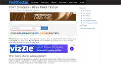 Desktop Screenshot of portcheckers.com